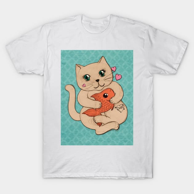 Sushi Love T-Shirt by micklyn